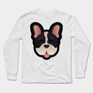 Brindle Pied Frenchie Long Sleeve T-Shirt